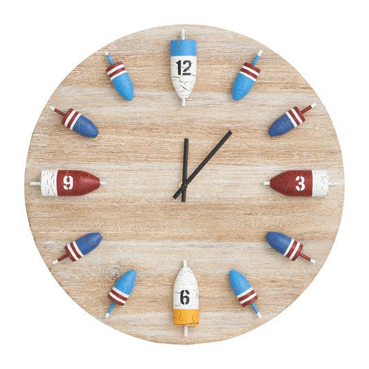 Buoys Wooden Clock