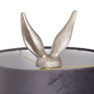 Animal Table Lamp - Silver Hare